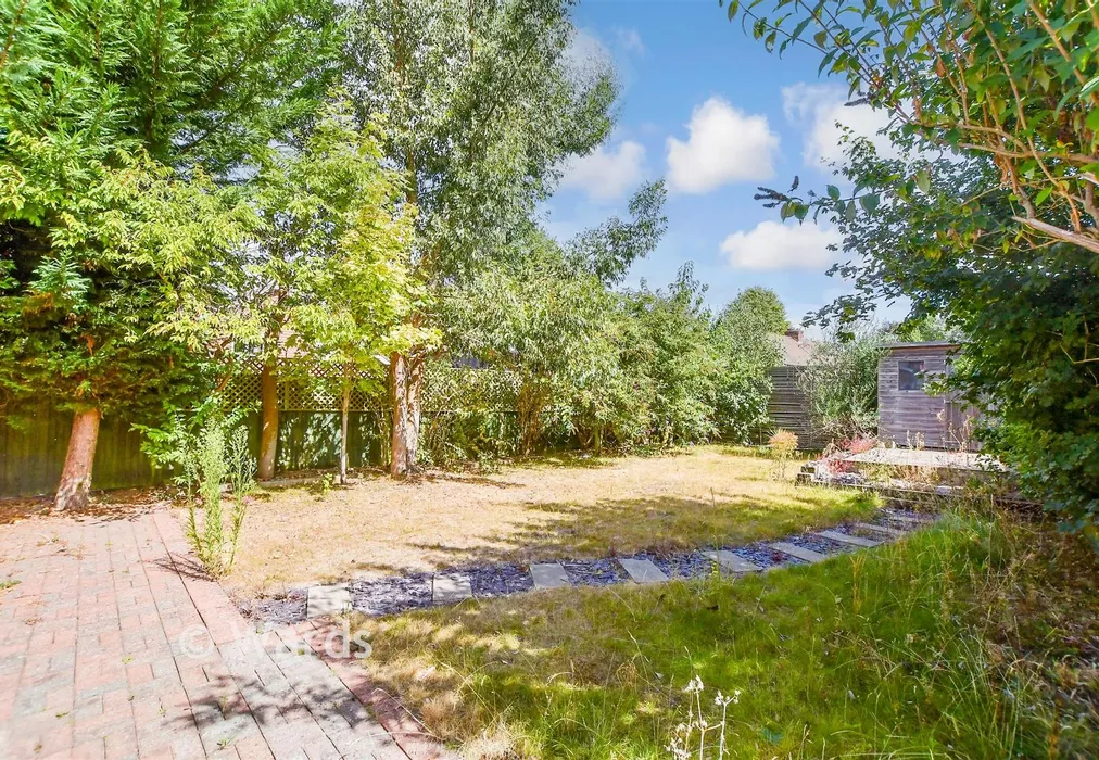 Rear Garden - Sutton Road, Maidstone, Kent - Wards of Kent