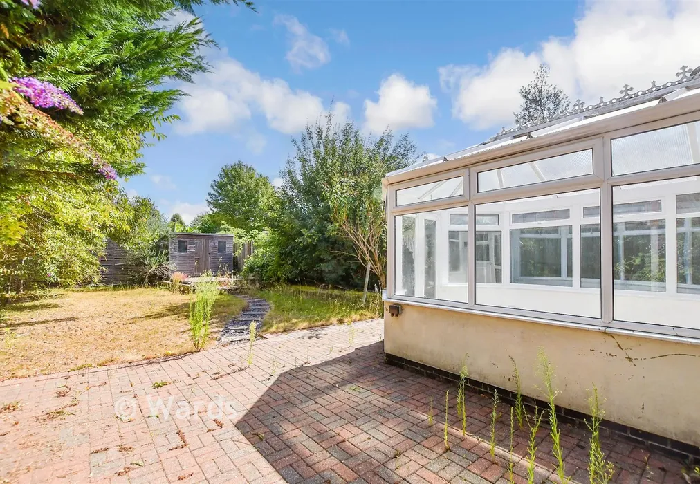 Rear Garden - Sutton Road, Maidstone, Kent - Wards of Kent