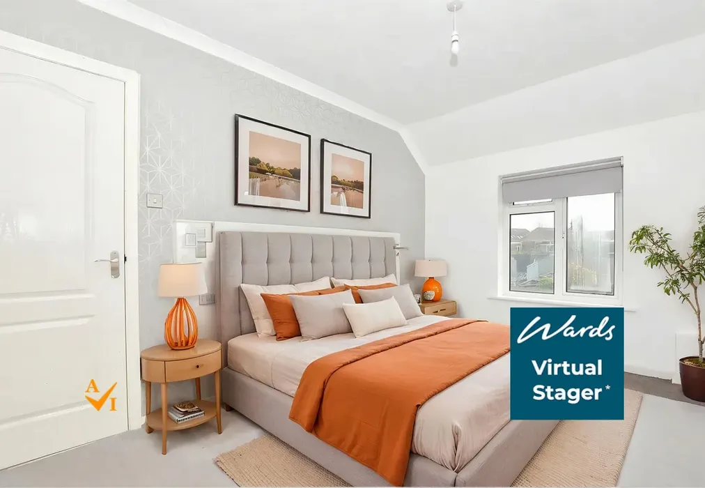 Bedroom 1 (Contemporary style) - Bull Lane, Newington, Sittingbourne, Kent - Wards of Kent