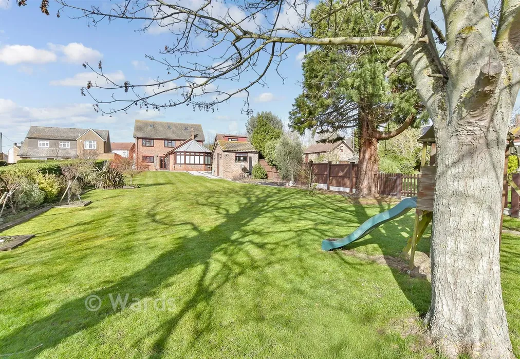 Rear Garden - Minster Road, Minster On Sea, Sheerness, Kent - Wards of Kent