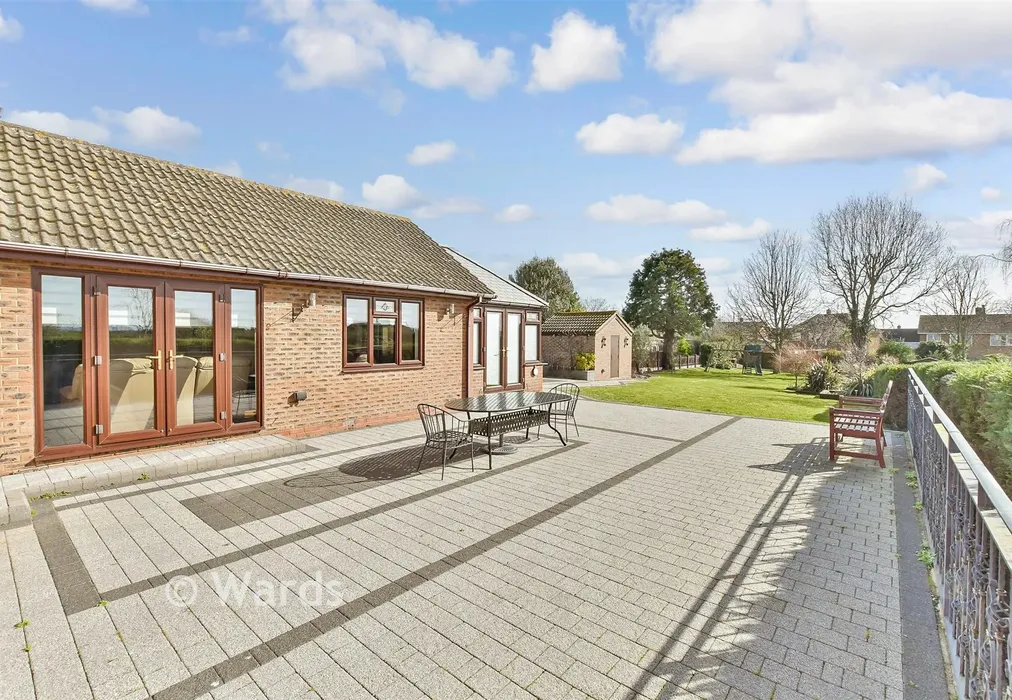 Rear Garden - Minster Road, Minster On Sea, Sheerness, Kent - Wards of Kent