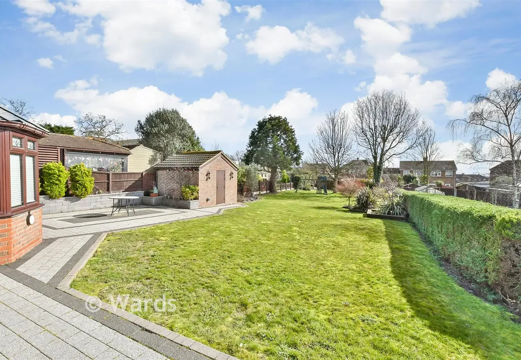 Rear Garden - Minster Road, Minster On Sea, Sheerness, Kent - Wards of Kent
