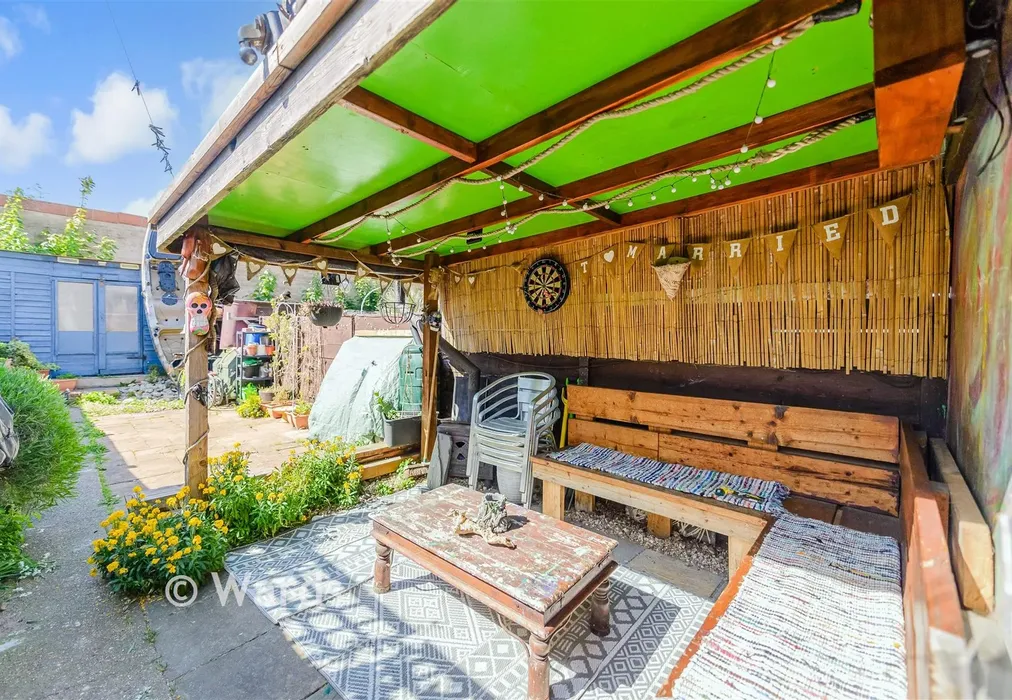 Rear Garden - Saxton Street, Gillingham, Kent - Wards of Kent