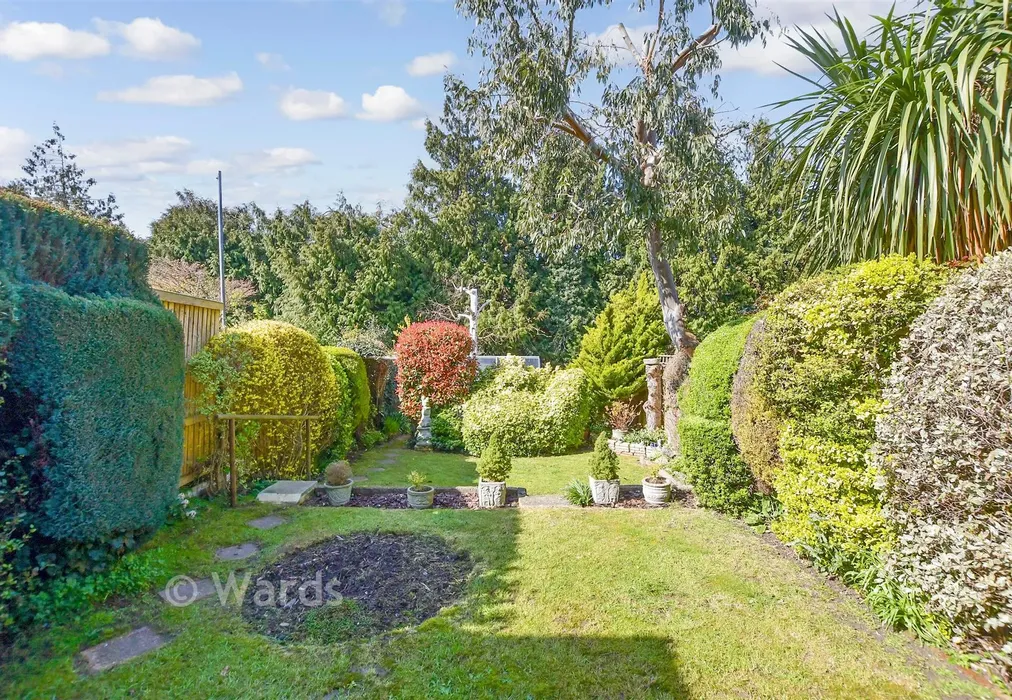 Rear Garden - Woodlands Road, Gillingham, Kent - Wards of Kent