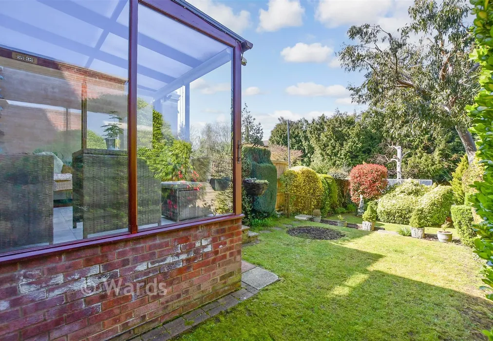 Rear Garden - Woodlands Road, Gillingham, Kent - Wards of Kent