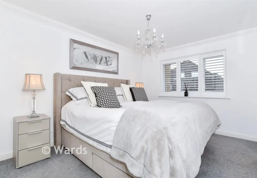 Bedroom 1 - St. Francis Close, Penenden Heath, Maidstone, Kent - Wards of Kent