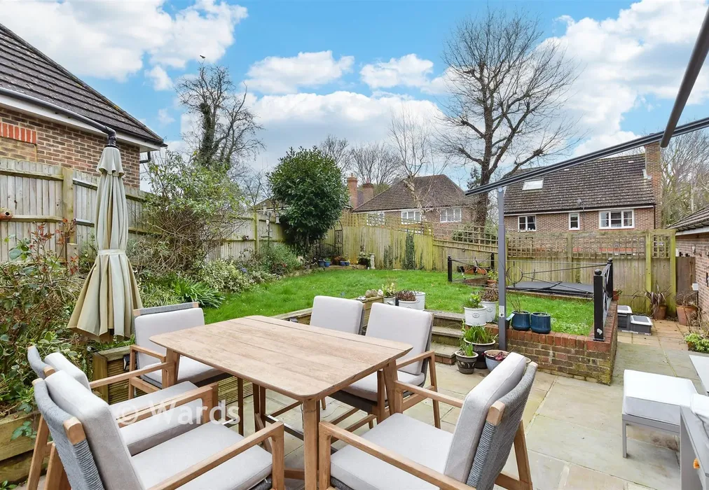 Rear Garden - St. Francis Close, Penenden Heath, Maidstone, Kent - Wards of Kent