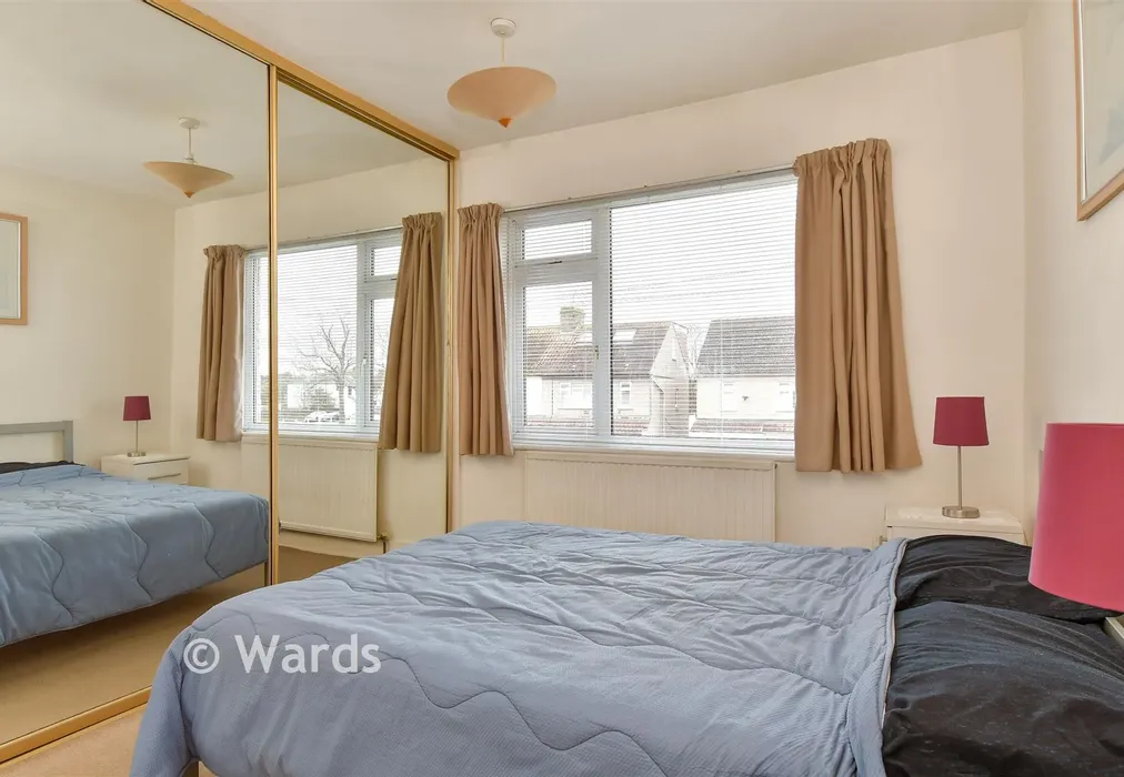 Bedroom 1 - Camborne Road, Welling, Kent - Wards of Kent