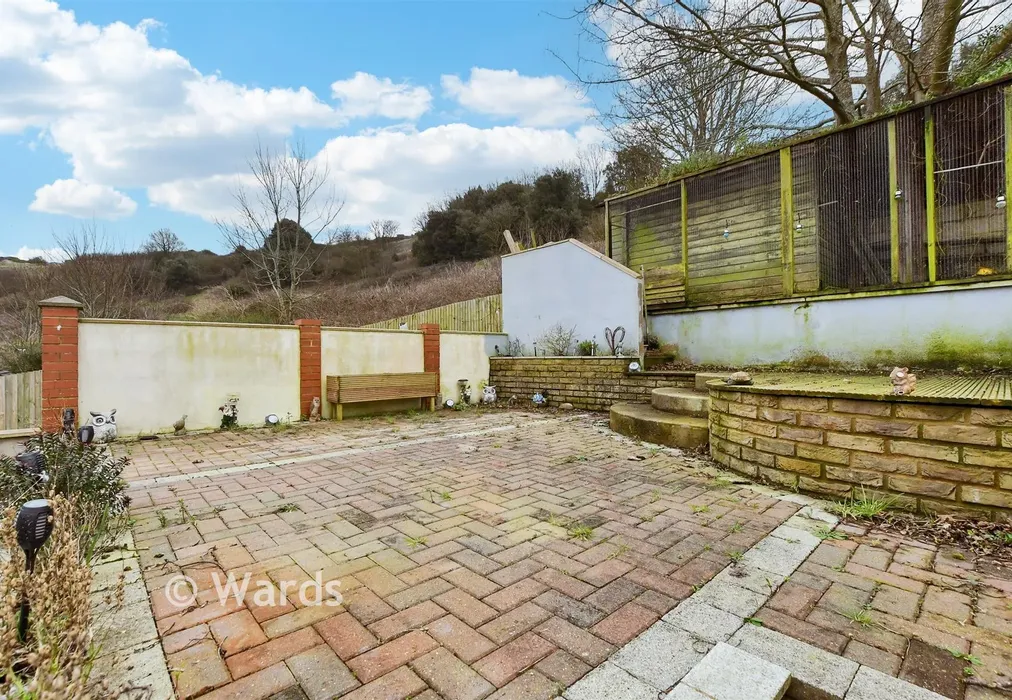 Rear Garden - Westbury Crescent, Dover, Kent - Wards of Kent