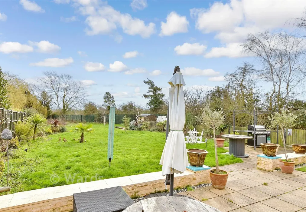 Rear Garden - Avery Way, Allhallows, Rochester, Kent - Wards of Kent
