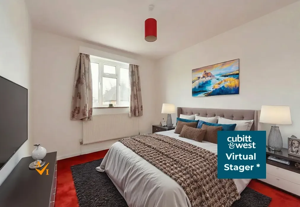 Bedroom 2 (Contemporary style) - Balcombe Gardens, Horley, Surrey - Wards of Kent