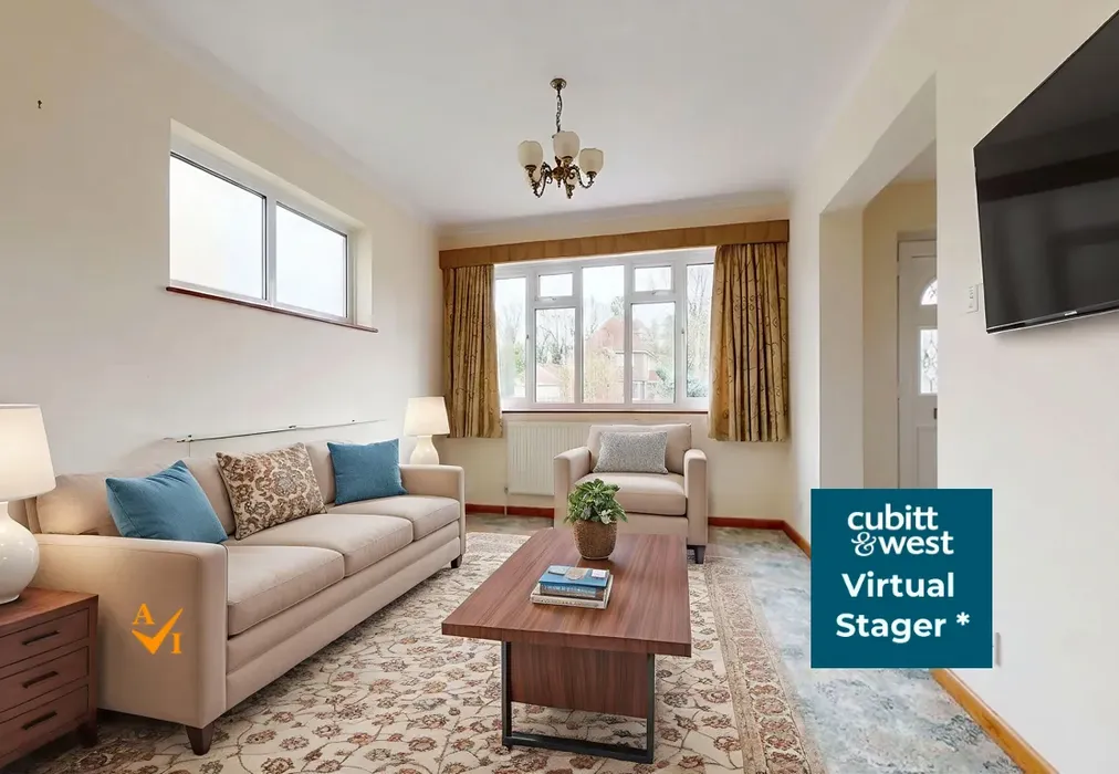 Lounge (Contemporary style) - Balcombe Gardens, Horley, Surrey - Wards of Kent