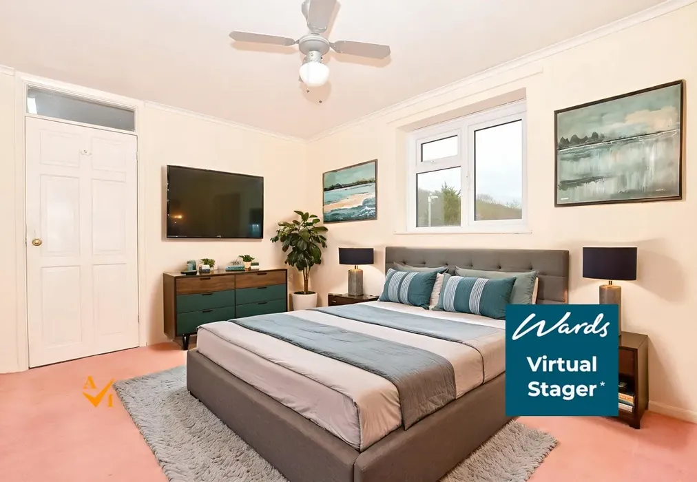 Bedroom 2 (Modern style) - Reculver Walk, Maidstone, Kent - Wards of Kent