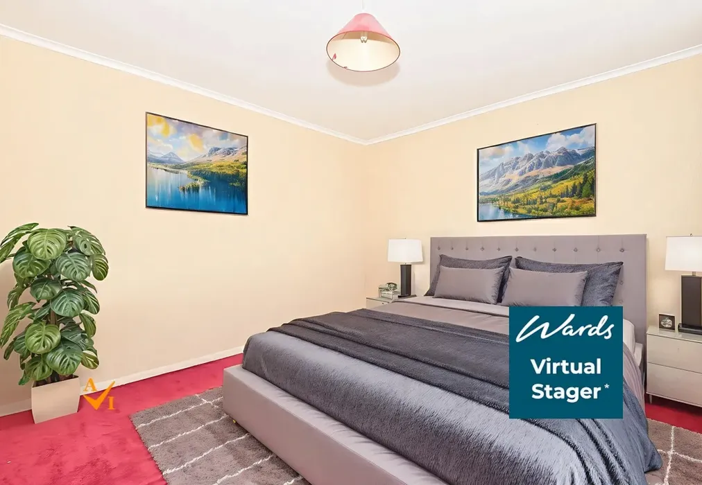 Bedroom 1 (Contemporary style) - Reculver Walk, Maidstone, Kent - Wards of Kent