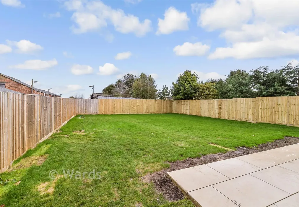 Rear Garden - New Street, Ash, Canterbury, Kent - Wards of Kent
