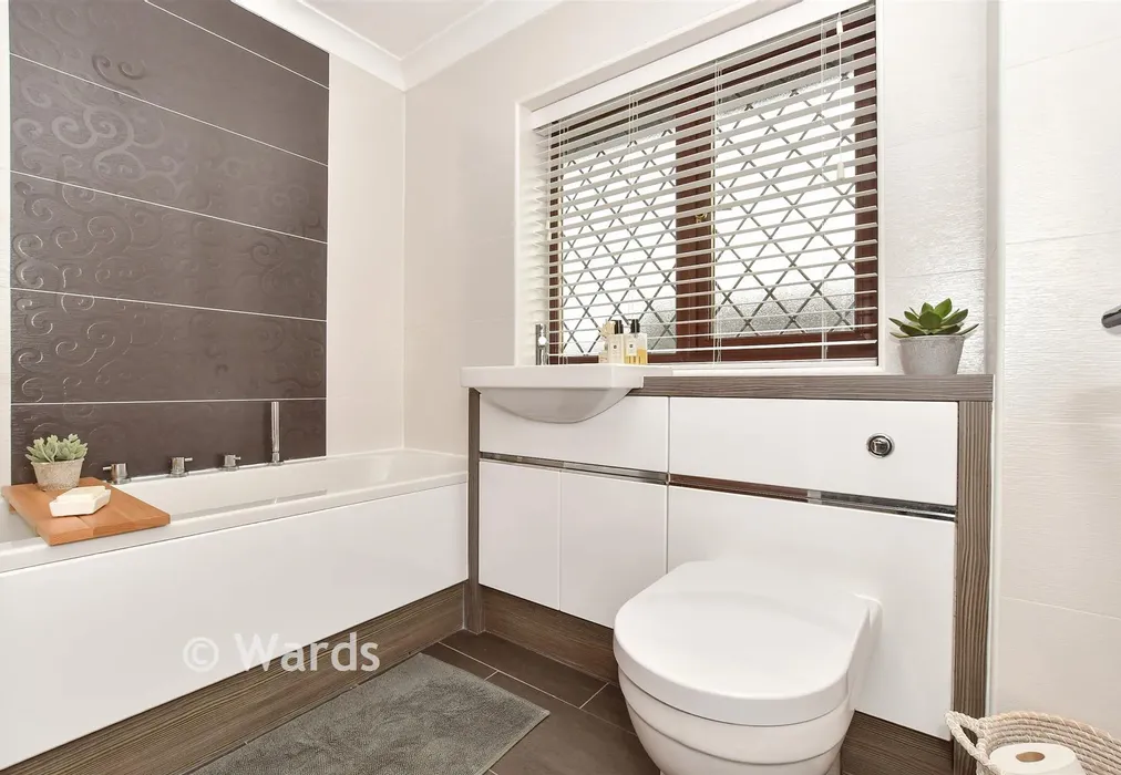 Bathroom - Elms Vale, Dover, Kent - Wards of Kent