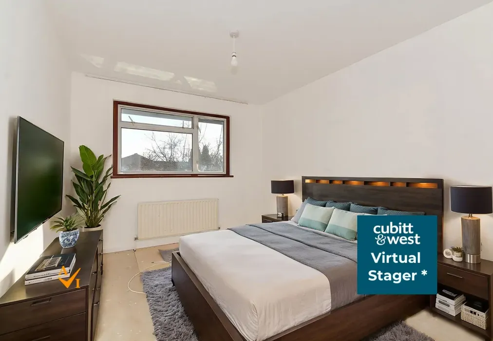 Bedroom 2 (Modern style) - Aldingbourne Close, Ifield, Crawley, West Sussex - Wards of Kent