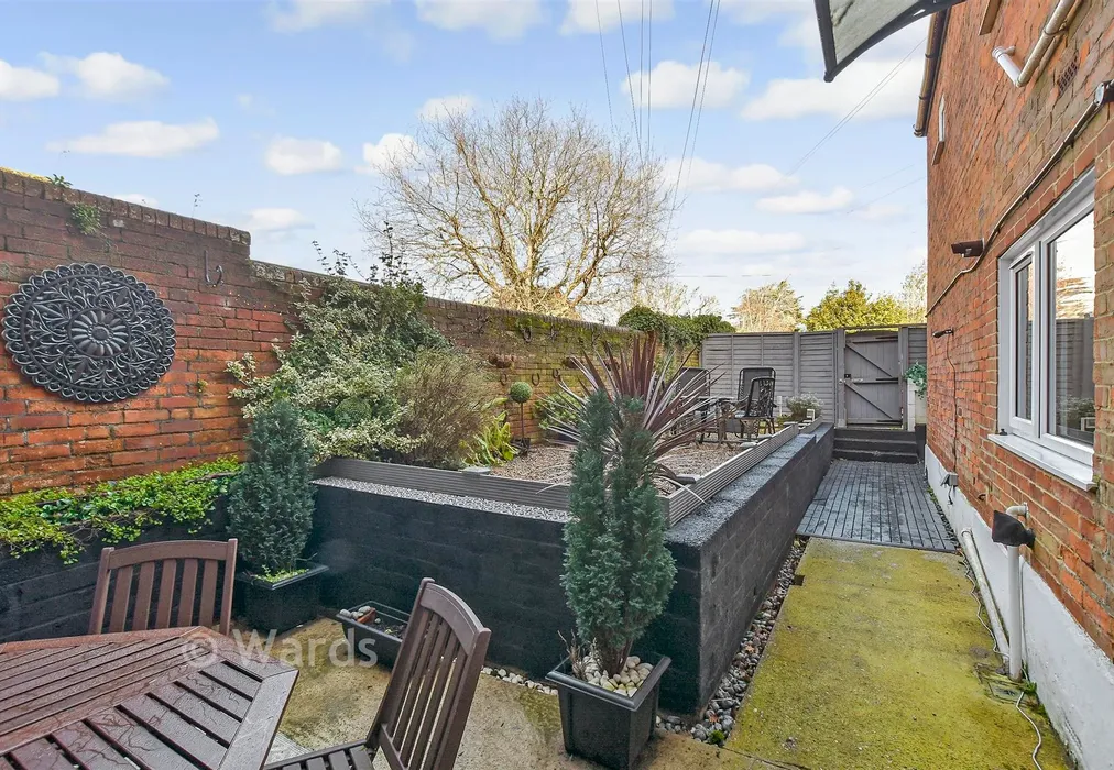 Rear Garden - Shorncliffe Road, Folkestone, Kent - Wards of Kent
