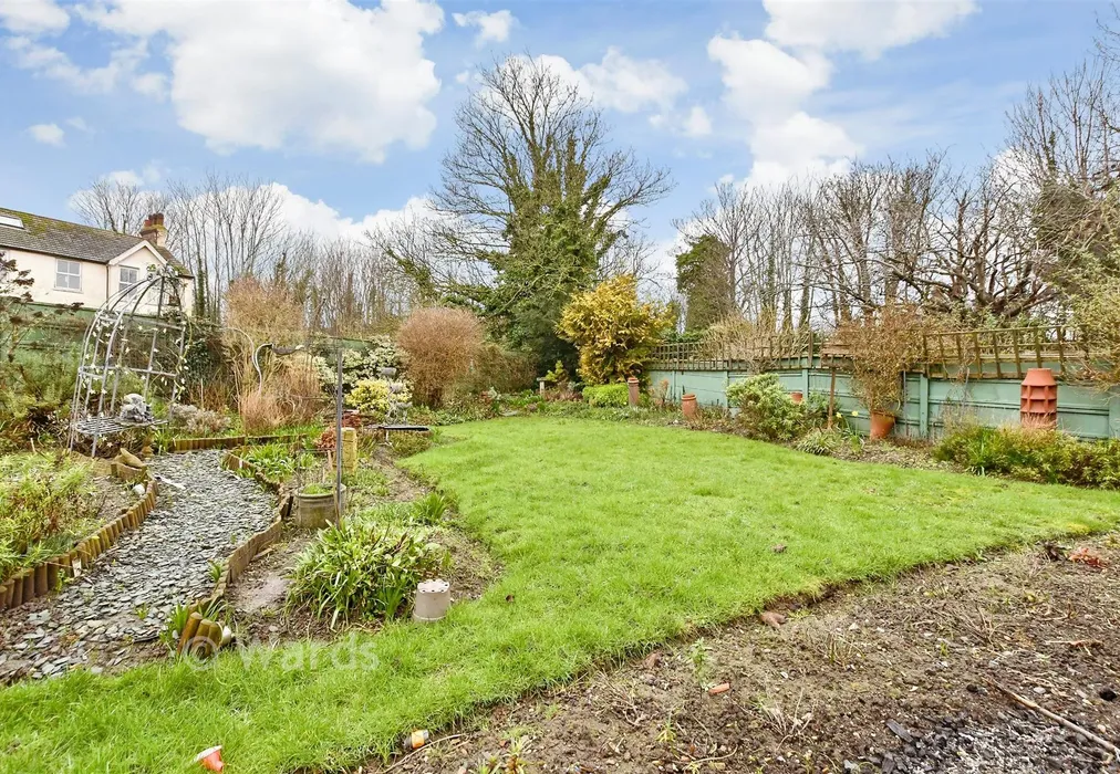 Rear Garden - St. George's Road, Broadstairs, Kent - Wards of Kent