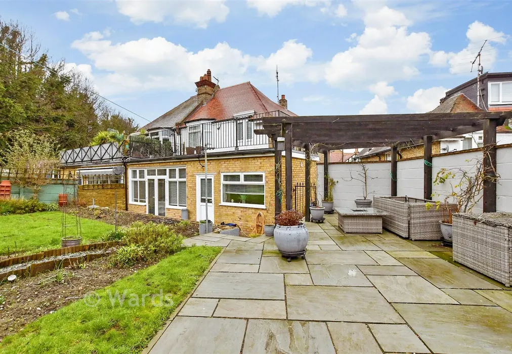 Rear Garden - St. George's Road, Broadstairs, Kent - Wards of Kent