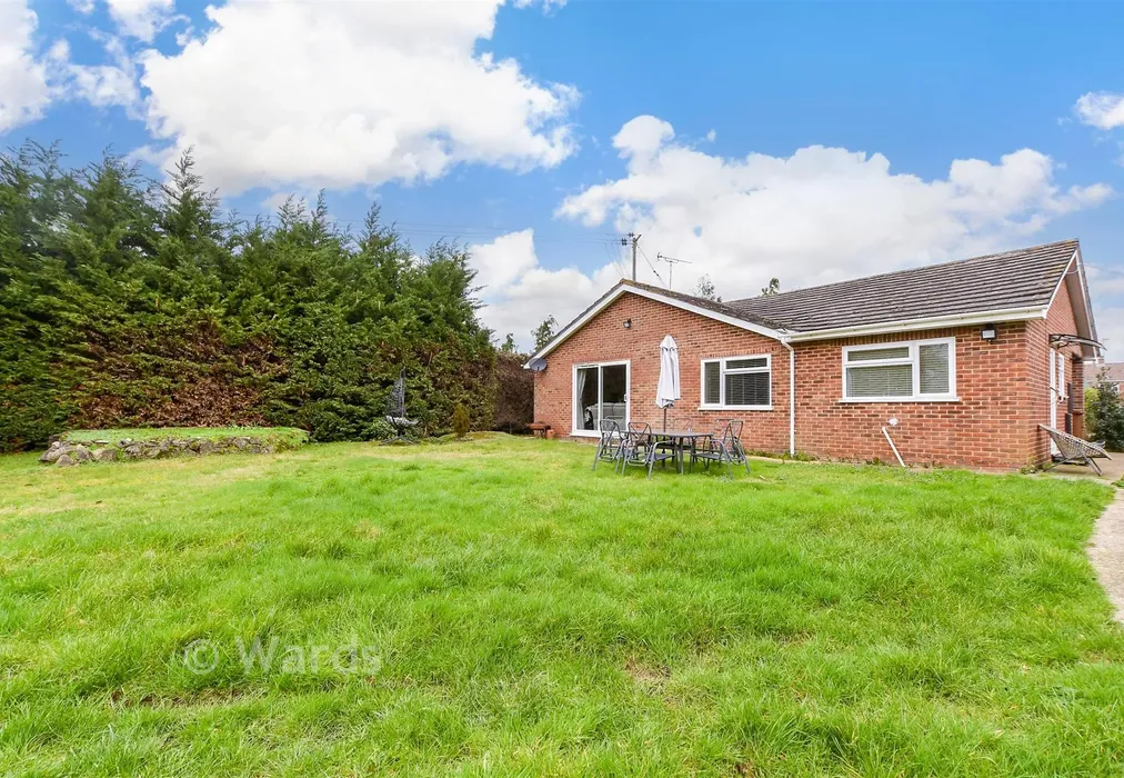 Rear Garden - Badsell Road, Five Oak Green, Tonbridge, Kent - Wards of Kent