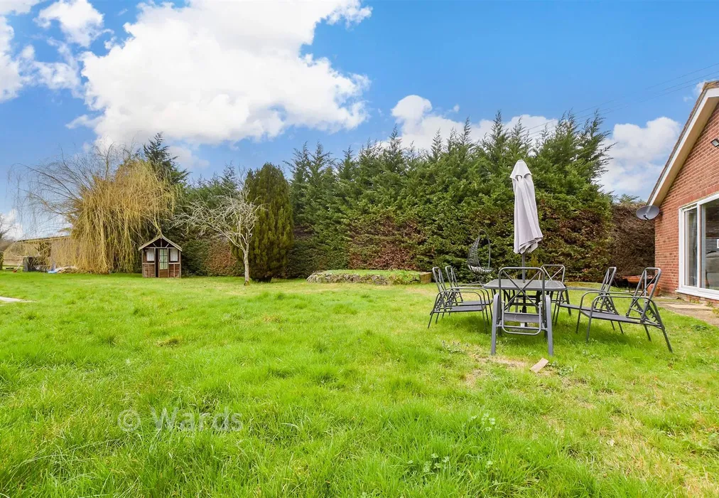 Rear Garden - Badsell Road, Five Oak Green, Tonbridge, Kent - Wards of Kent