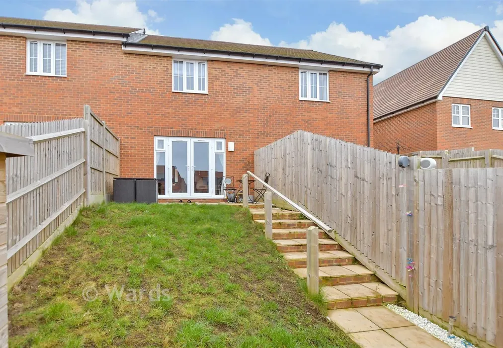 Rear Garden - Milne Avenue, Whitstable, Kent - Wards of Kent