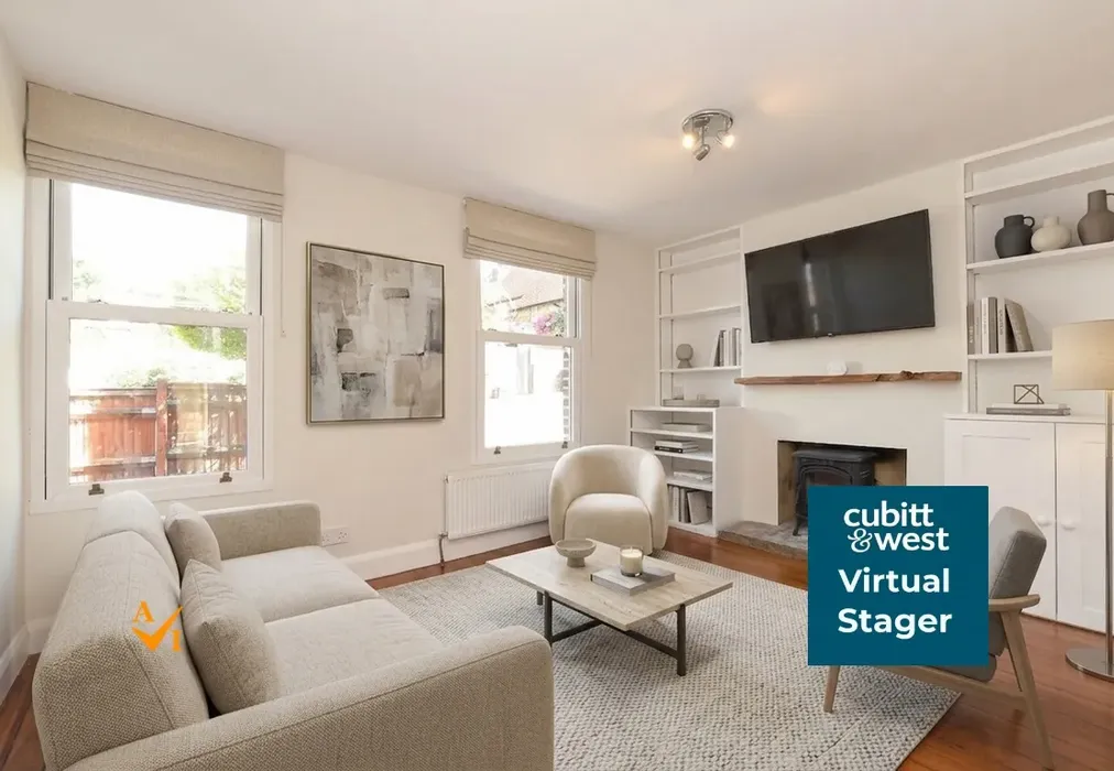 Sitting Room (Contemporary style) - Copse Road, Meadvale, Surrey - Wards of Kent