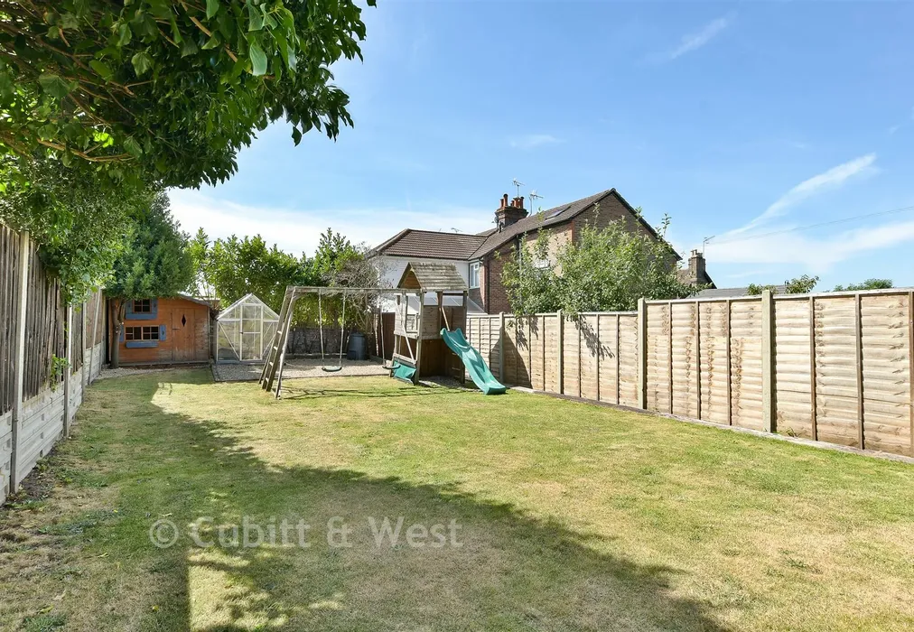 Rear Garden - Copse Road, Meadvale, Surrey - Wards of Kent