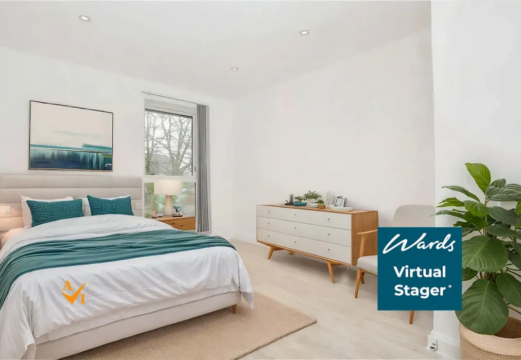 Bedroom 2 (Modern style) - Wills Crescent, Leybourne, West Malling, Kent - Wards of Kent