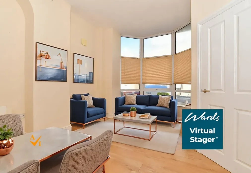 Lounge/Kitchen (Modern style) - Cheriton Road, Folkestone, Kent - Wards of Kent