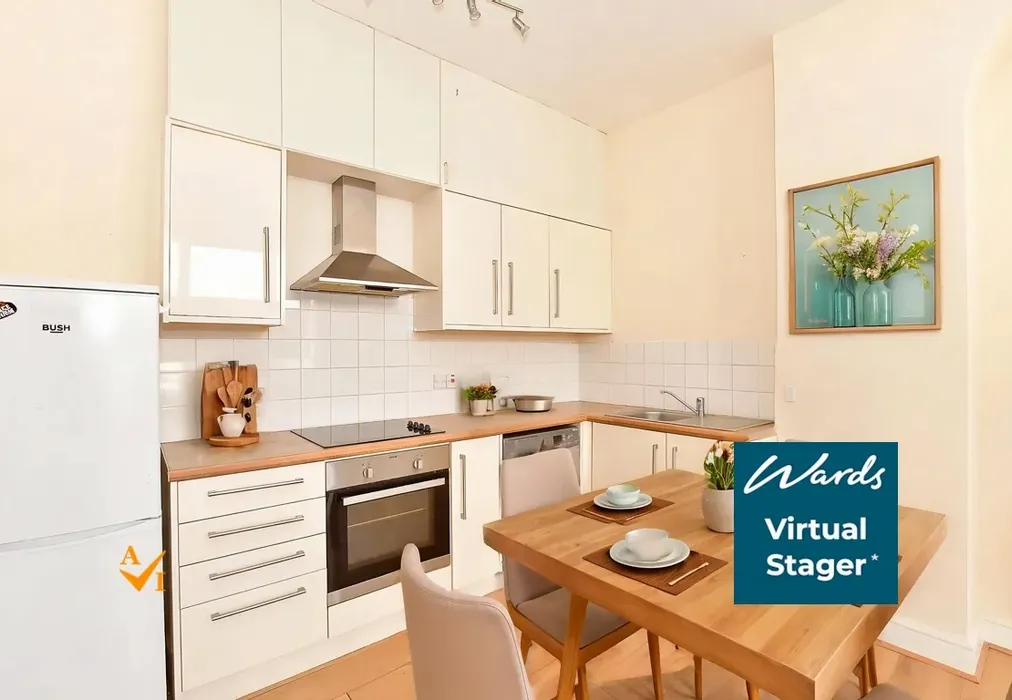 Lounge/ Kitchen (Modern style) - Cheriton Road, Folkestone, Kent - Wards of Kent