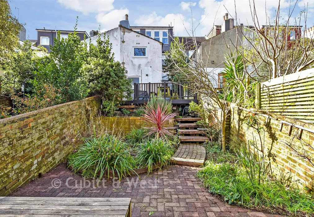 Rear Garden - Dyke Road Drive, Brighton, East Sussex - Wards of Kent