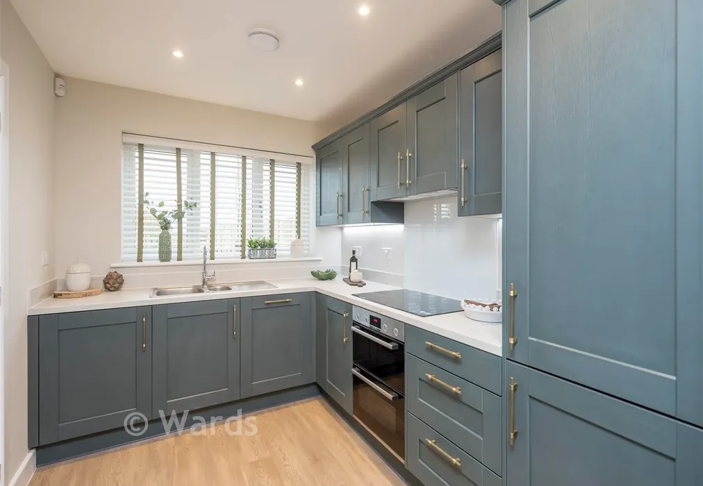 Kitchen - Meadowbridge, Osborne Gardens, Herne Bay, Kent - Wards of Kent