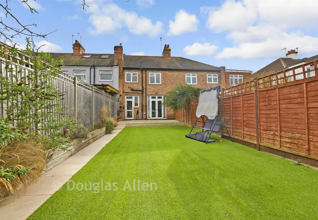 Rear Garden - Frances Road, Chingford - Wards of Kent