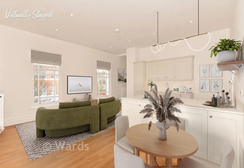 Lounge/Kitchen/Diner - Pleydell Gardens, Folkestone, Kent - Wards of Kent