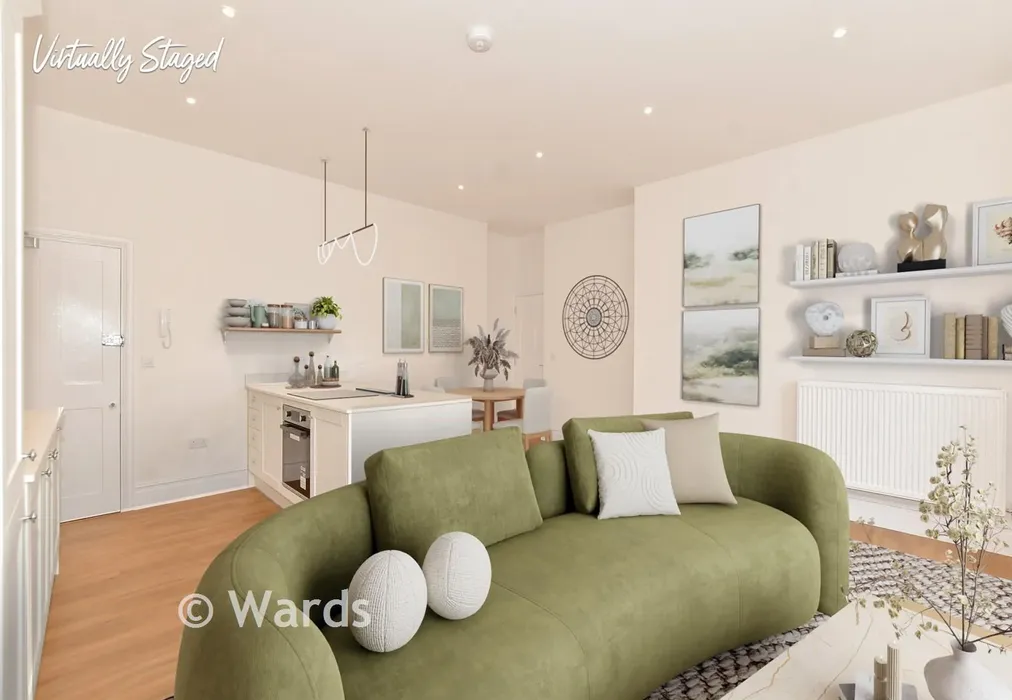 Lounge/Kitchen/Diner - Pleydell Gardens, Folkestone, Kent - Wards of Kent
