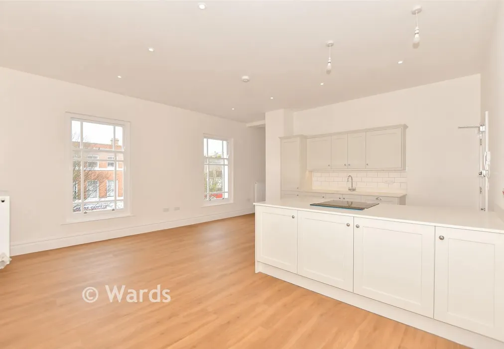 Lounge/Kitchen - Pleydell Gardens, Folkestone, Kent - Wards of Kent