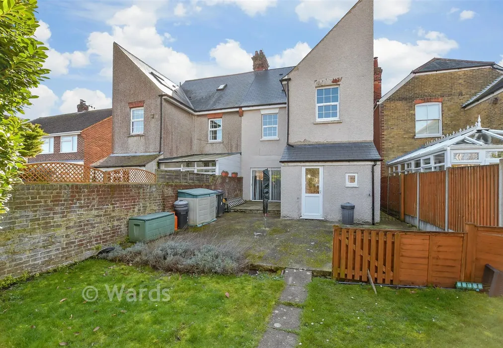 Rear Elevation - Grange Road, Deal, Kent - Wards of Kent