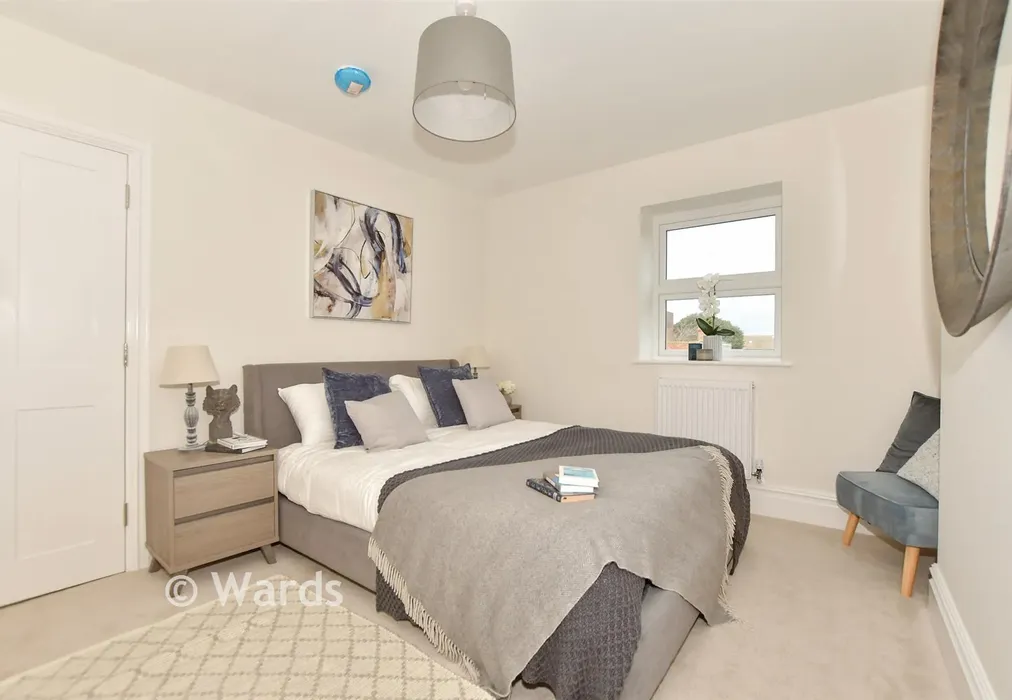 Bedroom 2 - Pleydell Gardens, Folkestone, Kent - Wards of Kent