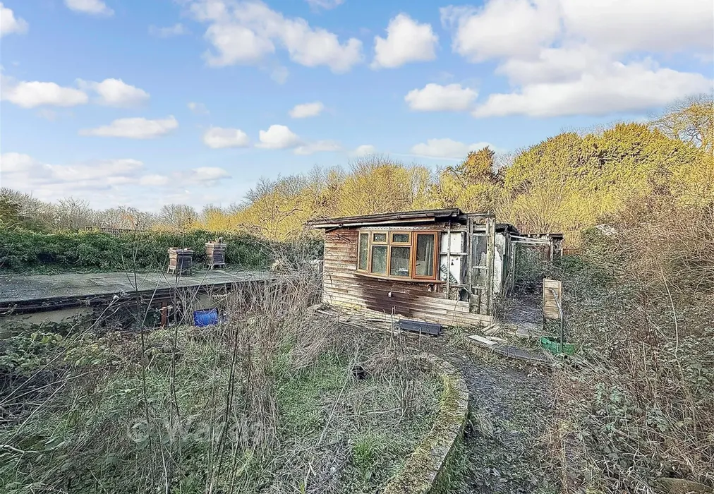 Fire Damaged Building - Ridge Lane, Meopham, Kent - Wards of Kent