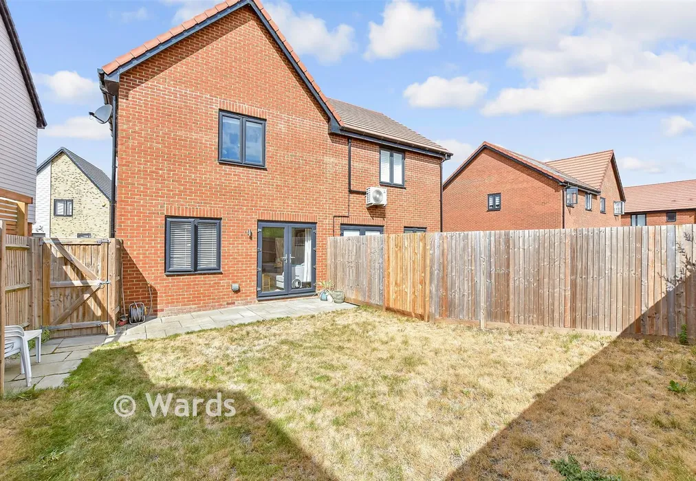 Rear Elevation - Bethell Road, Faversham, Kent - Wards of Kent
