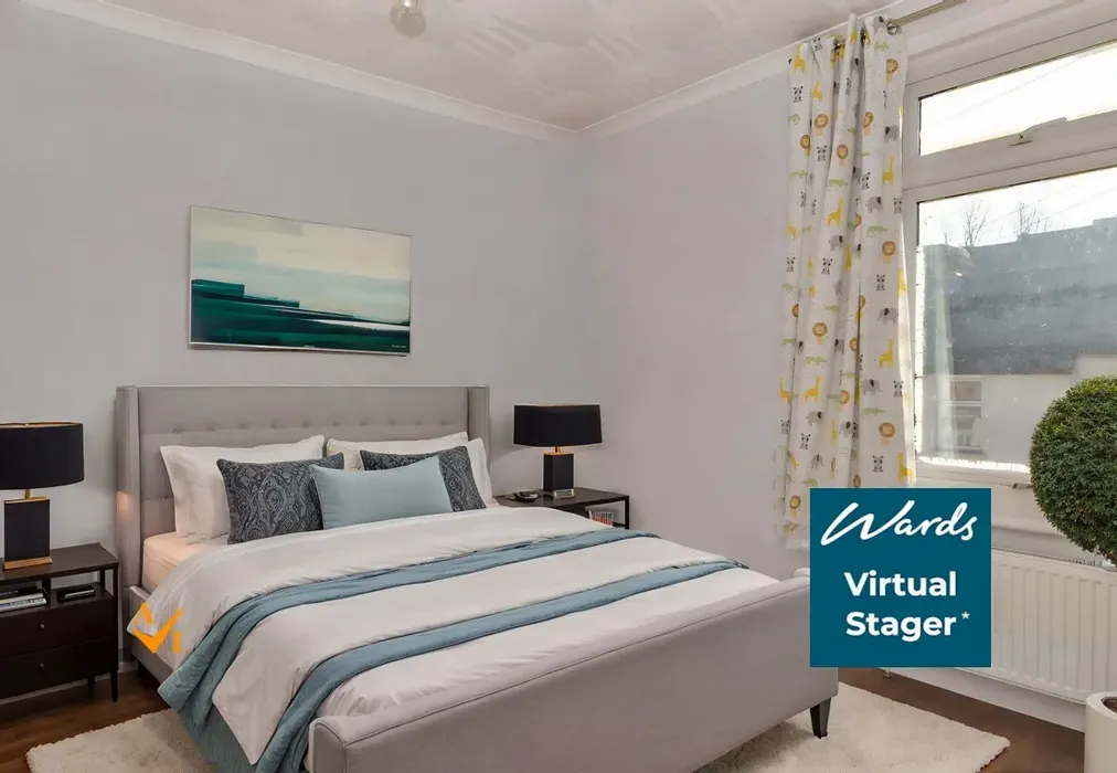 Bedroom 1 (Contemporary style) - Castle Road, Chatham, Kent - Wards of Kent