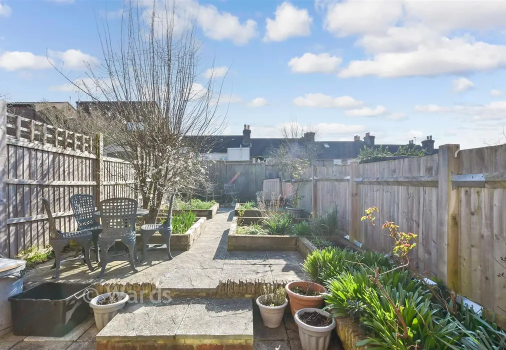 Rear Garden - Foley Street, Maidstone, Kent - Wards of Kent