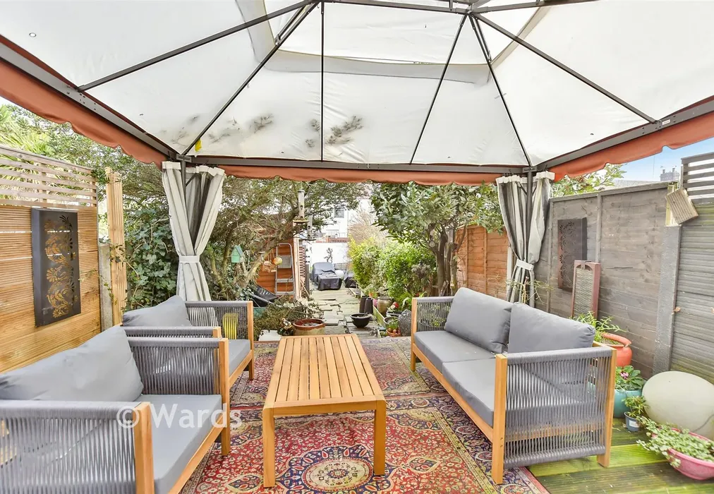 Rear Garden - Livingstone Road, Gillingham, Kent - Wards of Kent