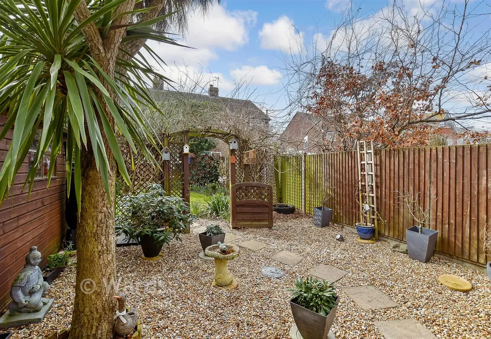 Rear Garden - Sydney Road, Whitstable, Kent - Wards of Kent