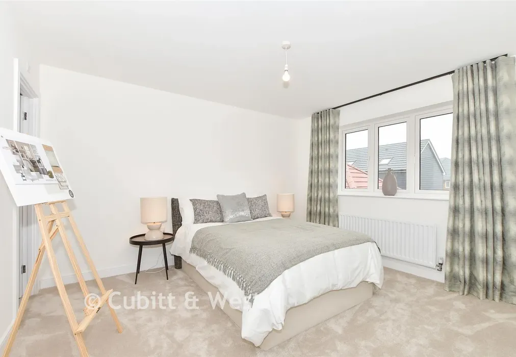 Bedroom 2 - Wittering Place, Lapwing Walk, West Wittering, West Sussex - Wards of Kent