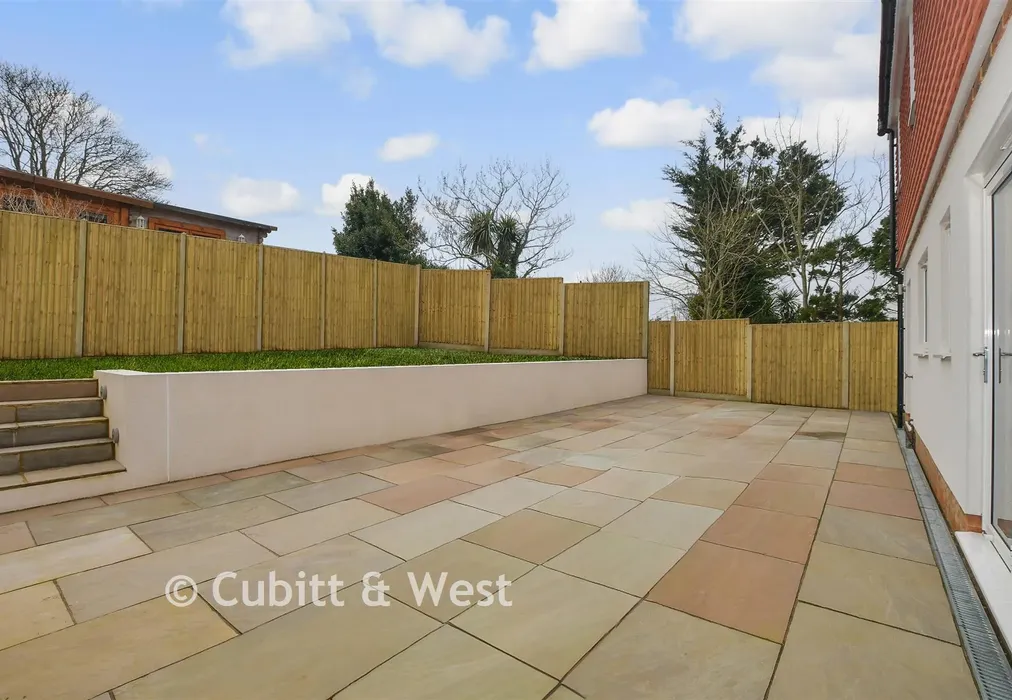 Patio - The Ridgway, The Ridgeway Pibob Homes, Woodingdean, Brighton, East Sussex - Wards of Kent