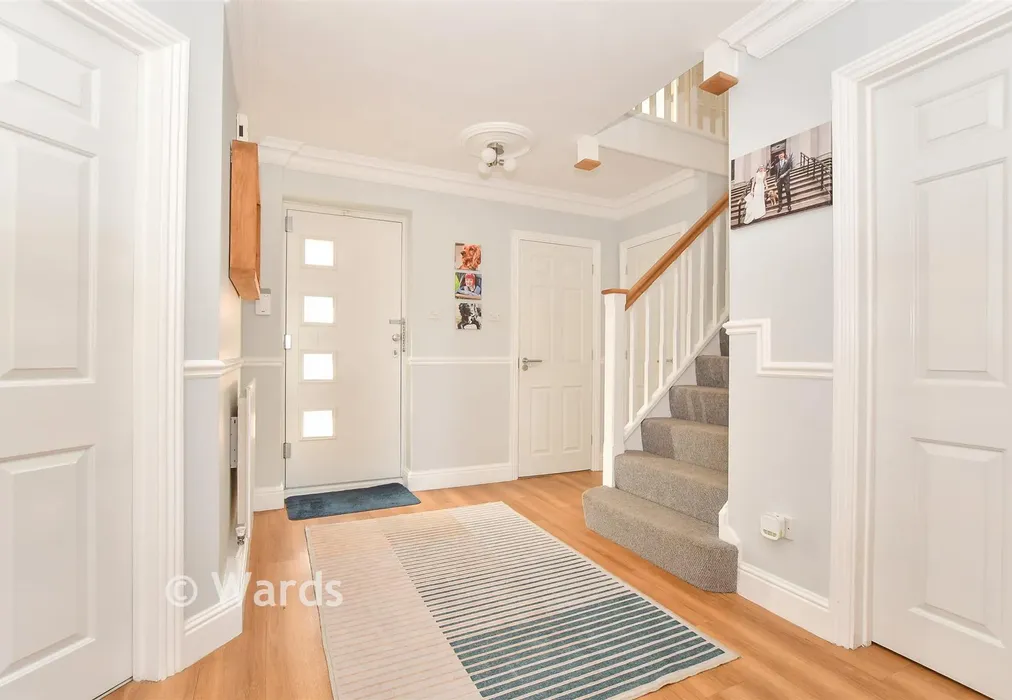 Entrance Hall - Woodcocks, Headcorn, Nr Ashford, Kent - Wards of Kent