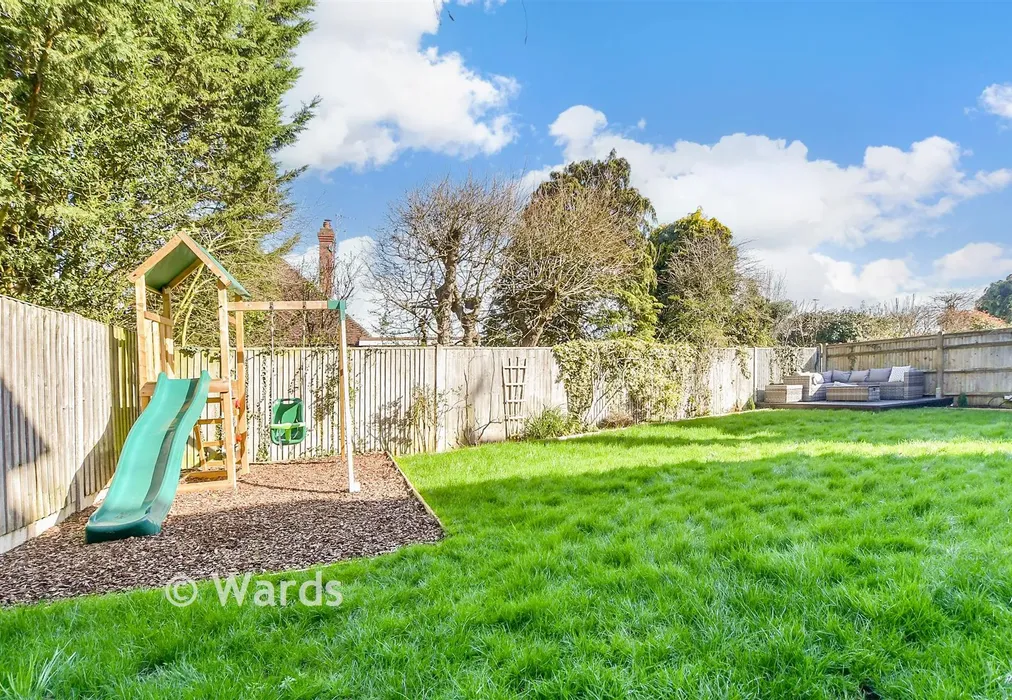 Rear Garden - Woodcocks, Headcorn, Nr Ashford, Kent - Wards of Kent
